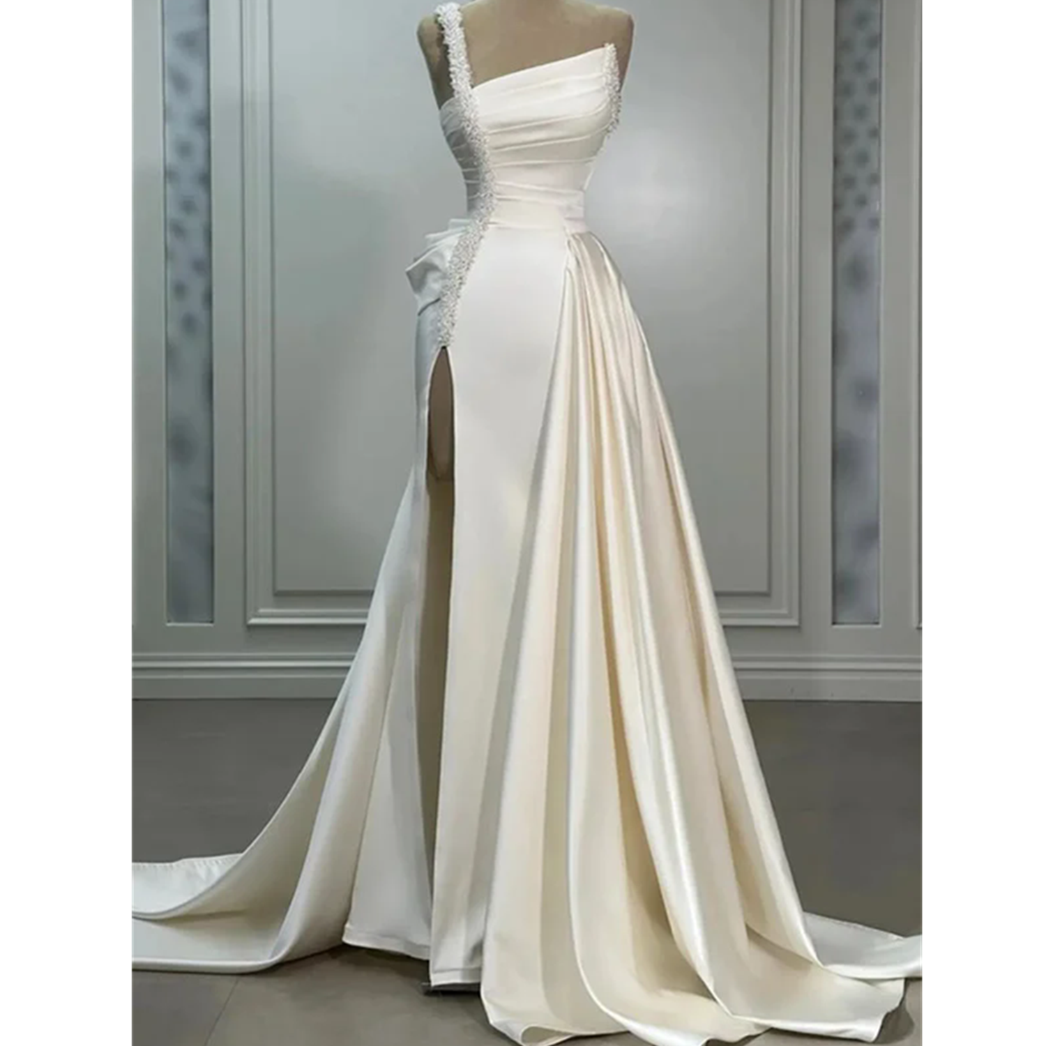 Plus Size Boho Dresses 2024 V Neck Beach Lace Wedding Gowns Elegant Bohemian Tulle A Line Bridal Dress Vestido De Novia 02