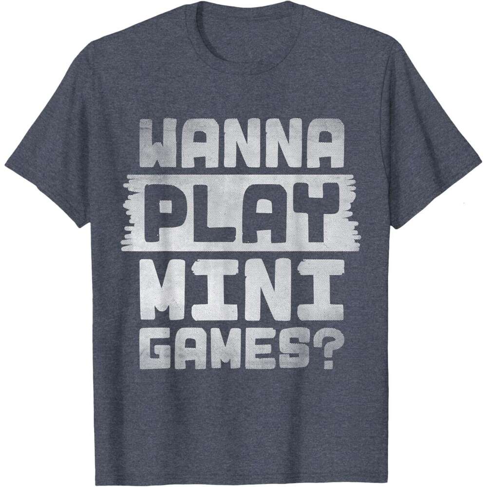T shirt for Mens Womens Wanna Play Mini Games Monke Tag Gorilla VR Gamer T-Shirt Shirts Tshirt Graphic Tee Casual Tops Clothes Short sleeve