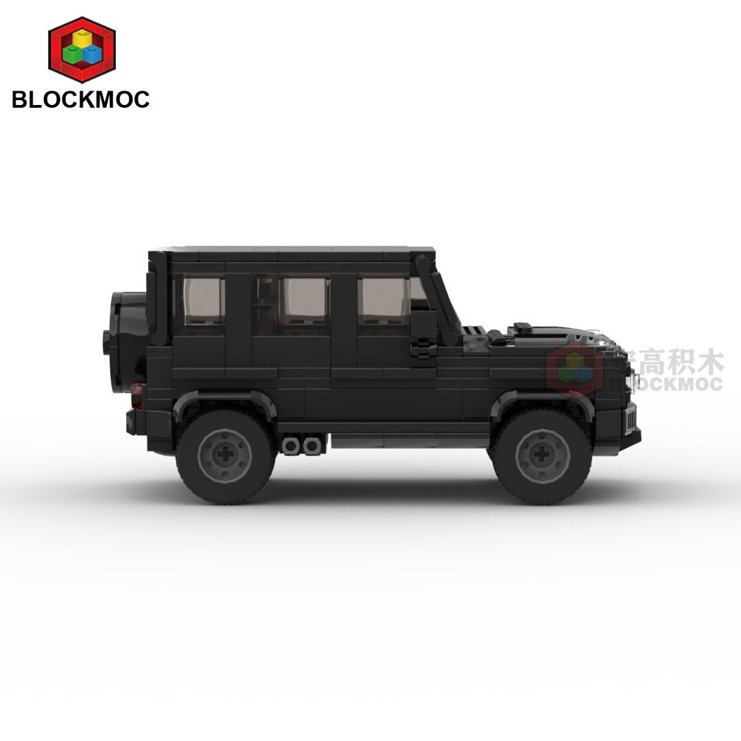 MOC Benz G63 Vehicle Speed Champion Racer Building Blocks Racing Super Technique Car Creative Garage DIY Set Toy City Car, 2024 Version dh910320090