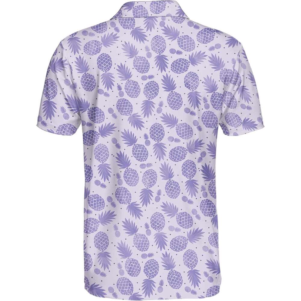 Mens Polo shirt Golf Shirts for Men Crazy Funny Sweat absorption Print Hawaiian Mens Polos shirts tshirt Casual tops summer clothes Short sleeve