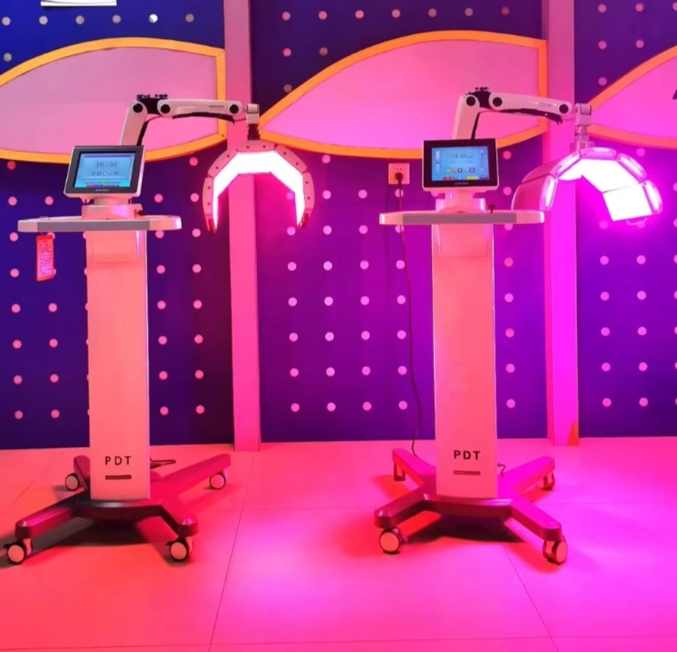 CE FDA Approved 3 Colors PDT LED Facial Wrinkle Removal Infrared Light Therapy Phototherapy Skin Rejuvenation LED Poly Machine