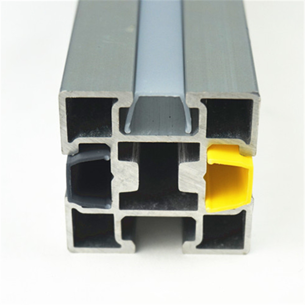 PVC plastic pipe, aluminum alloy card strip, plastic flat seal strip, plastic decorative strip, wiring pipe, wear-resistant U-shaped groove