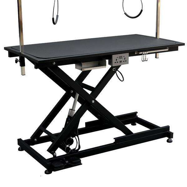 Electric ultra electric pet grooming table, 110V/220V professional beautician recommends height adjustment from 8 to 36 inches black