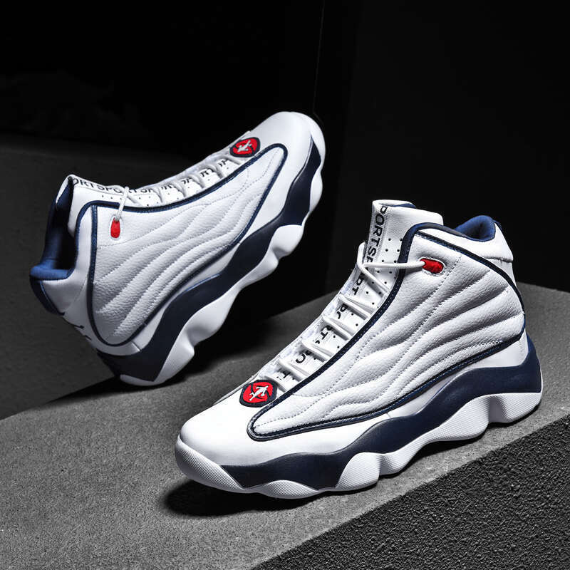 Original Design Men's Indoor Basketball Shoes: Durable & Slip-Resistant Athletic Trainers with Anti-Slip Technology, for Comfort and Style 36-45