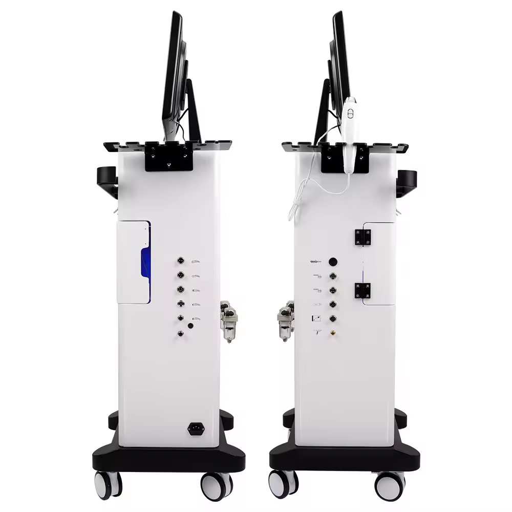 Latest 14 in 1 Water Dermabrasion Oxygen Facial Machine Microdermabrasion Hydra Diamond Peel Hydra Oxygen Facial Beauty Machine