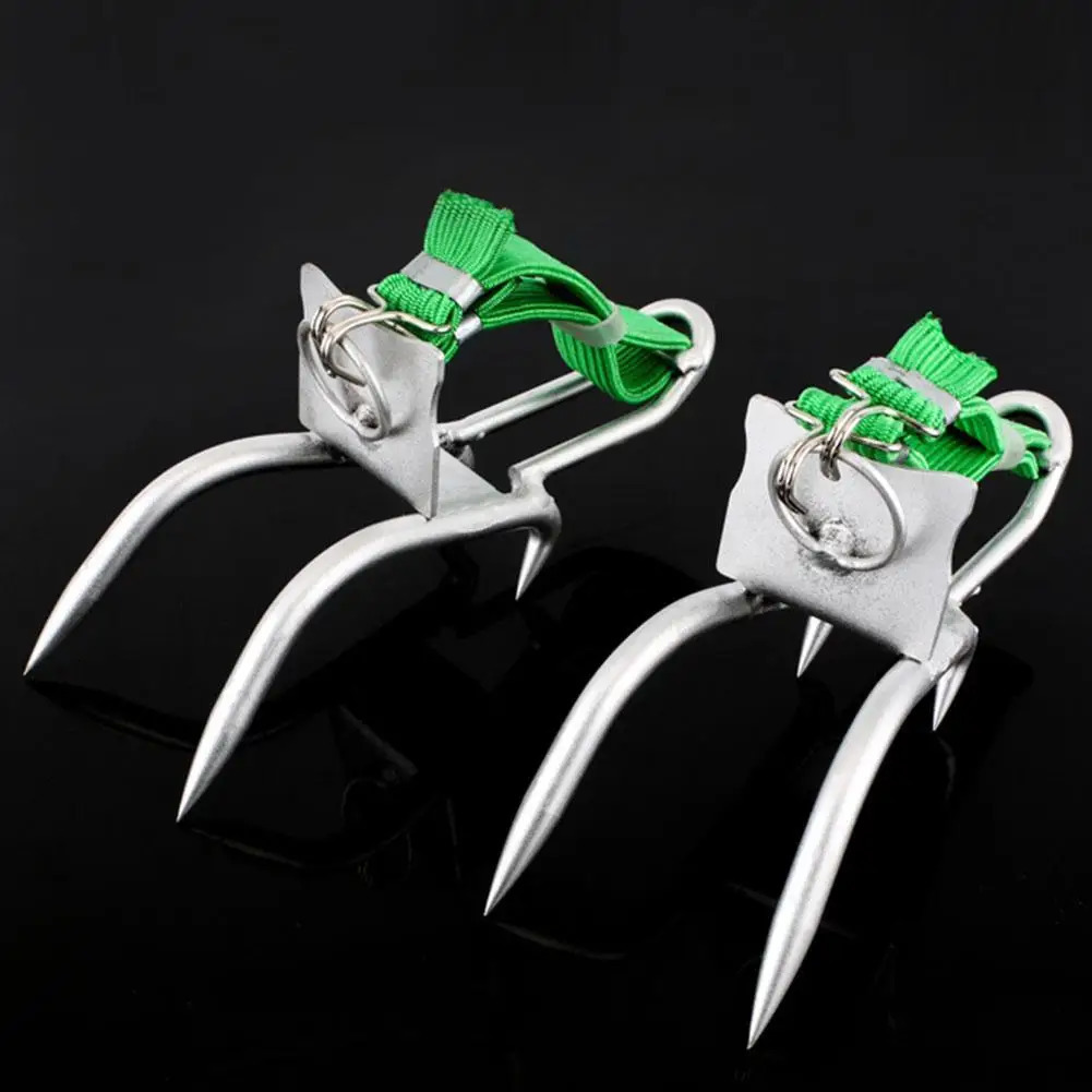 Tree Climbing Tool Pole Climbing Spikes For Hunting Shoes Tree Steel Climbing Simple Picking Observation Fruit Use V0U6 240729