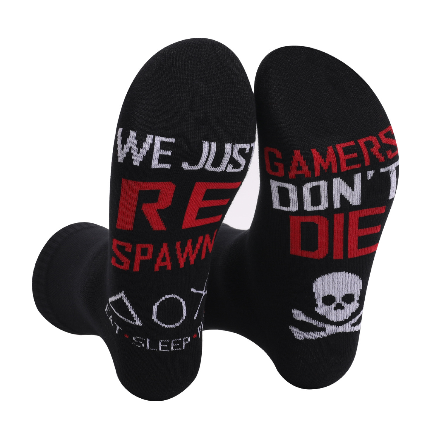 Pure cotton game DO NOT DISTRUB BUSY GAMING mid tube men's socks dongdumaoyi