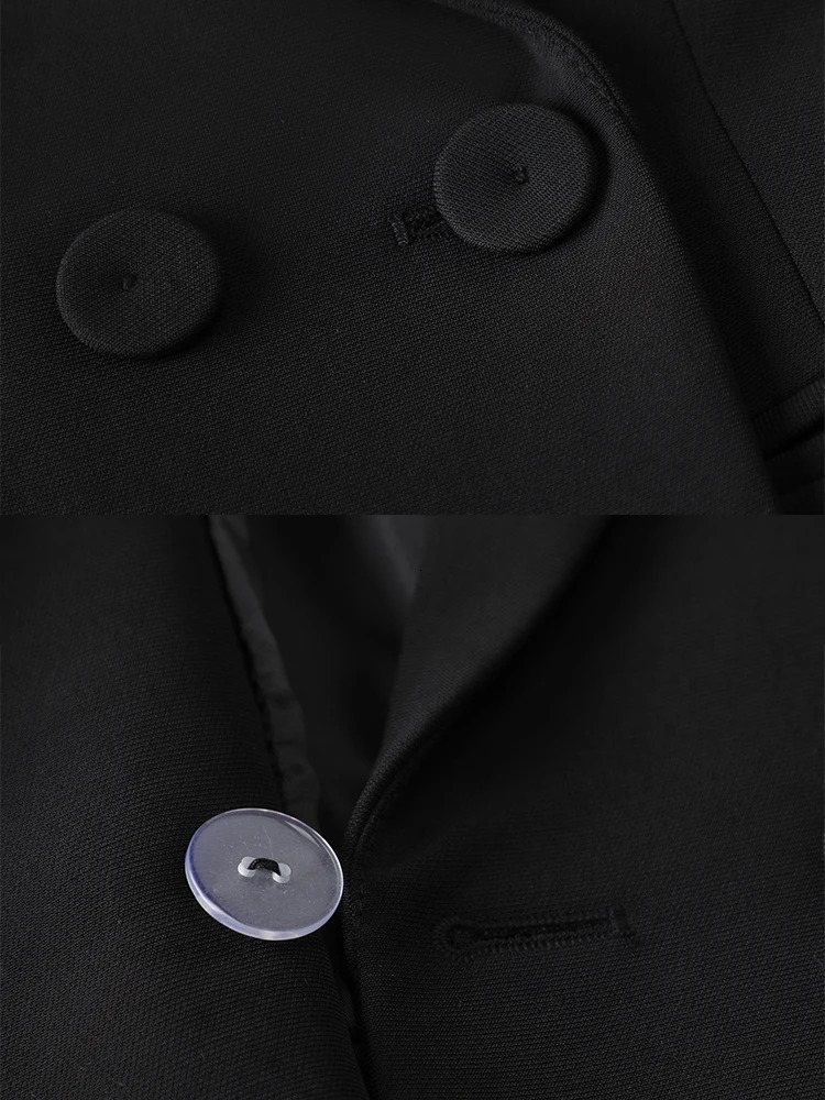 Spring Autumn Brown Black Blazer Women Long Sleeve Single Breasted Office Ladies Jacket Business Work Wear Formal Coat 240808