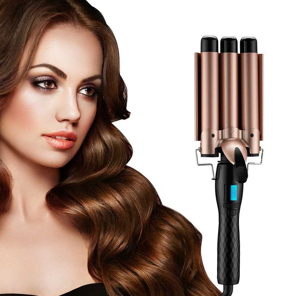 Professional hair care styling tools Curling hair curler Wave Hair styler curling irons Hair crimper krultang ironXJ250210