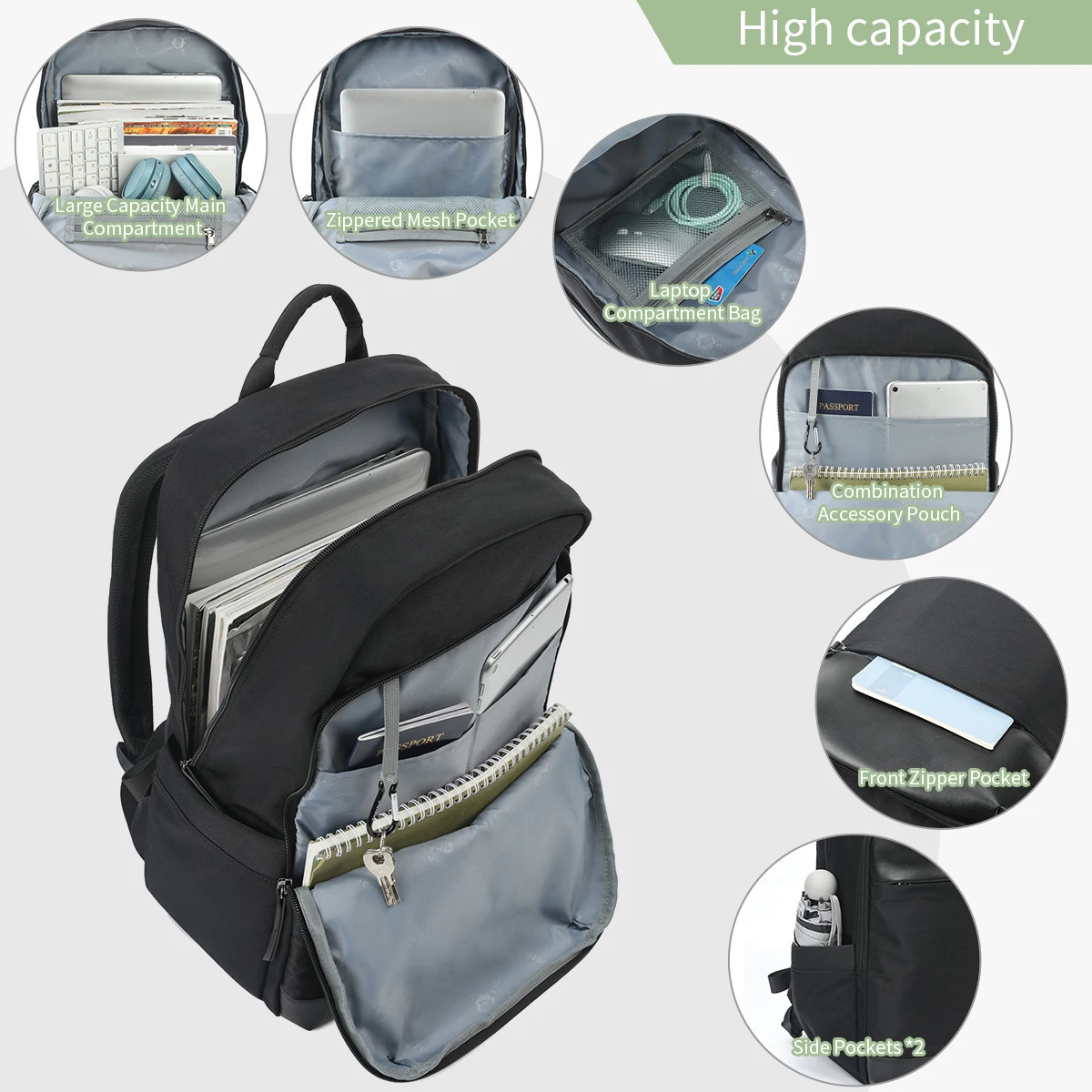 warranty womens backpack 14 156inch laptop travel school 240807