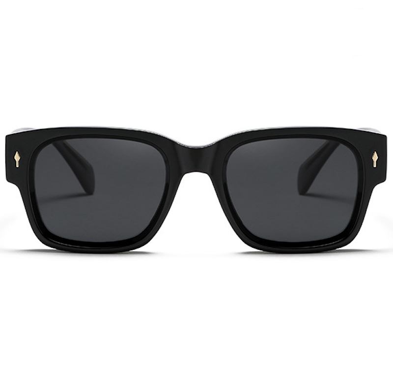 Oversized Sunglasses Men Cool Steampunk Futuristic y2k Extra Large Big Square Cyberpunk Personalized S35 IVISTA