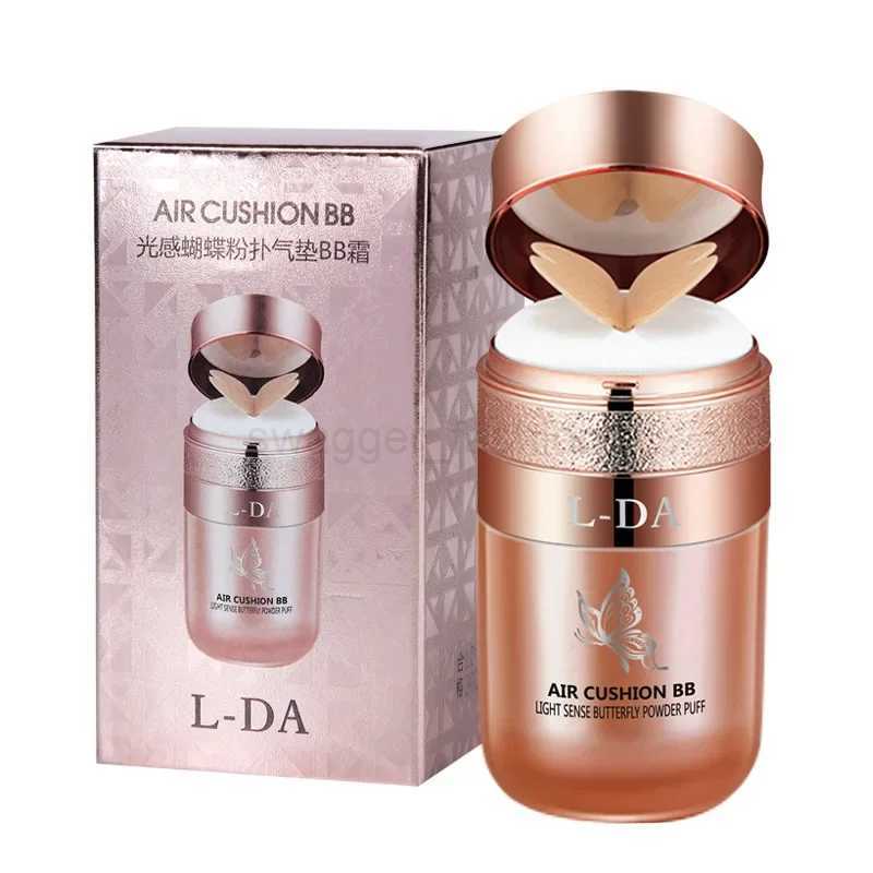 Butterfly Puff Air Cushion BB Cream Isolation Natural Concealer Moisturizing Oil Control CC Cream Face Base Moisturizing MakeupXJ240809