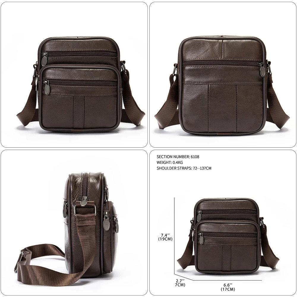 Mens shoulder bag genuine denim leather handbag mens fashion gift cross body briefcase 240808