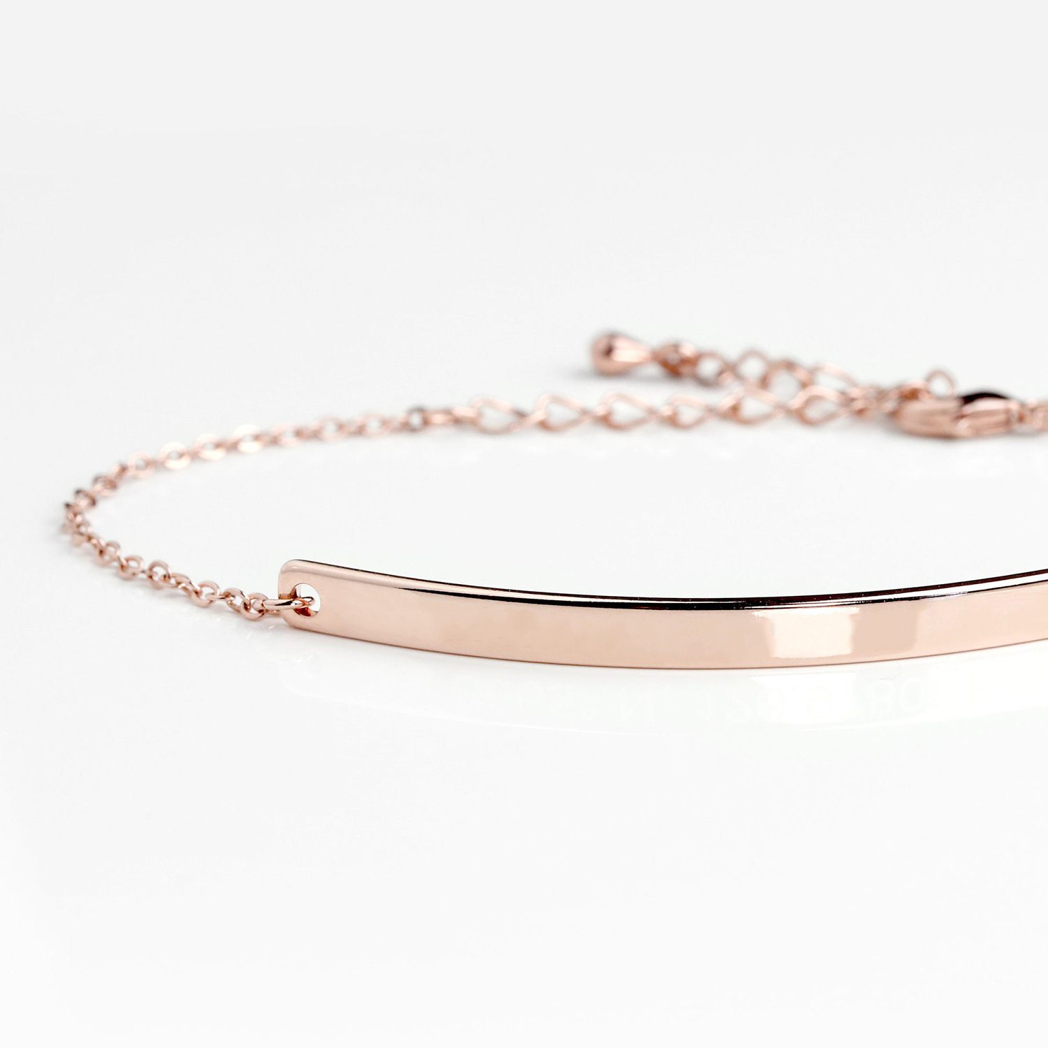 Cross border stainless steel personalized engraved bracelet, fashionable and personalized titanium steel women's versatile autumn and winter jewe