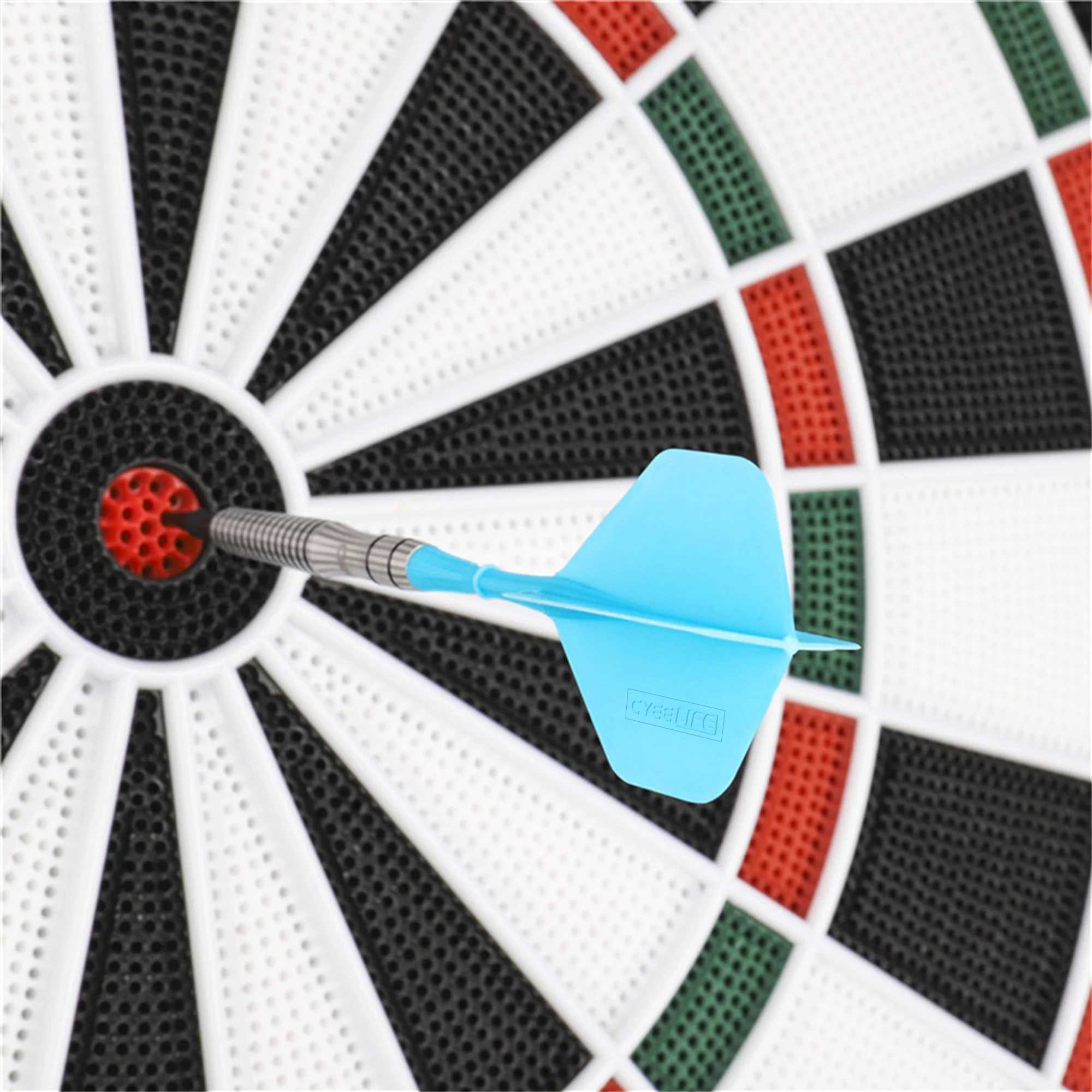 CyeeLife 6PCS Professional Dart Flights and Shafts 2BA CyeeLife New Dart accessories kitDurable Not easy to break Y240807