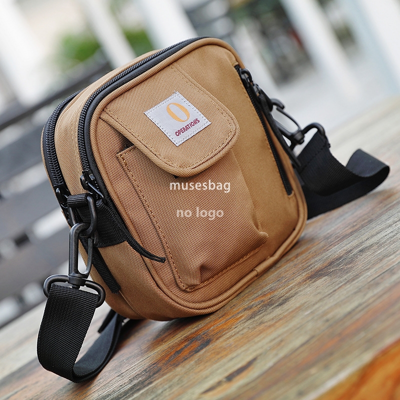 New small crossbody bag men's satchel casual shoulder bag fashion brand tooling wind small square bag hip hop bundy bag