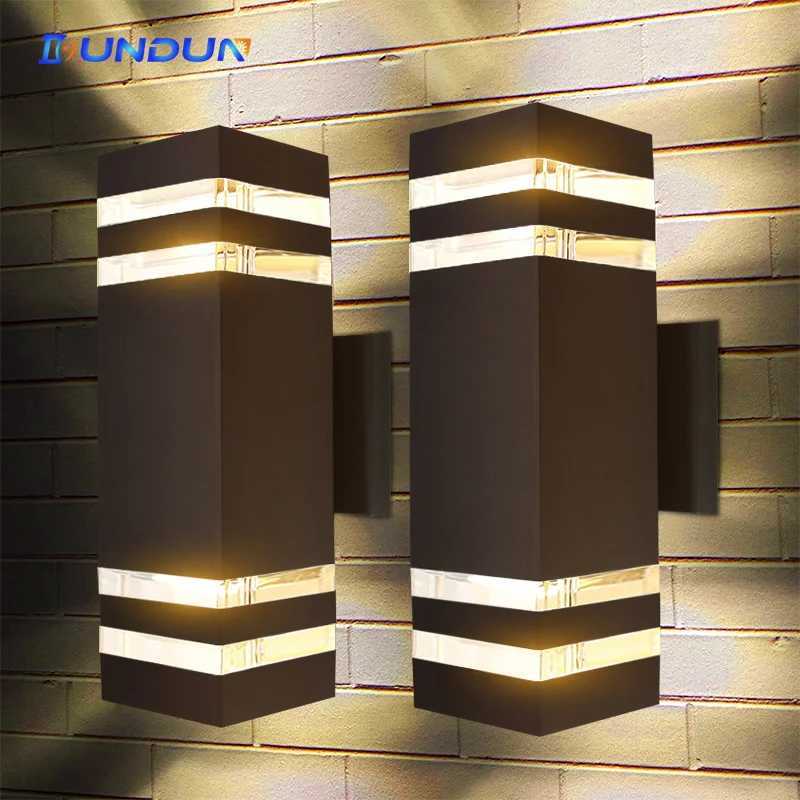 LED Wall Light E27 Bulb socket Sconce Outdoor Waterproof External Decor Stairs Lights Entrance Fixture Home Decorative Lamp WallCL24089