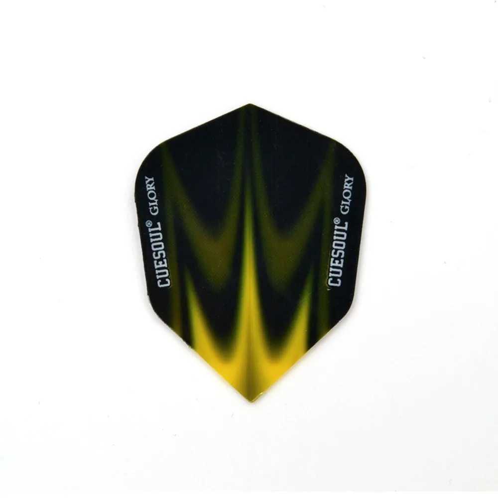 CUESOUL 12pcs 4 Sets Extra Thick Translucent Dart Flights Tails Wings Dardos Feather Leaves For Dartboard Games Accessories Y240807