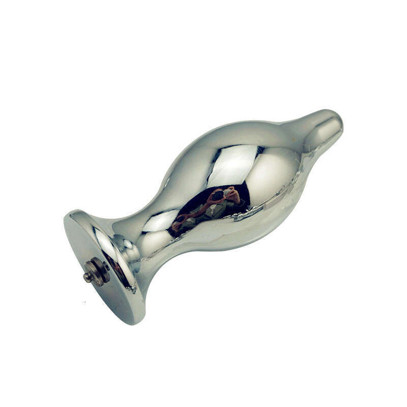 New large Electric shock pleasure pod probe medical therapy metal anal butt plug dildo vagina BDSM electro sex stimulator toy