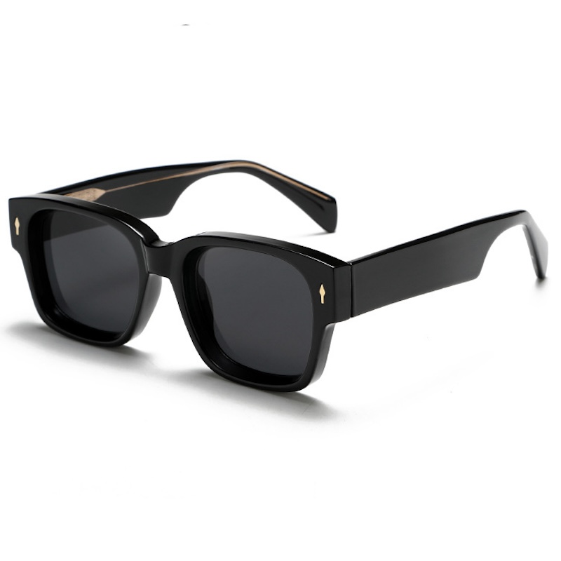 Oversized Sunglasses Men Cool Steampunk Futuristic y2k Extra Large Big Square Cyberpunk Personalized S35 IVISTA