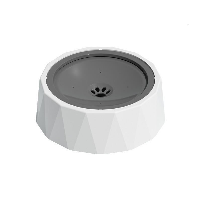 Dog drinking contrasting colors, minimalist style, water dispenser slip and anti overturning function, pet with non wet mouth, dog bowl, cat bowl