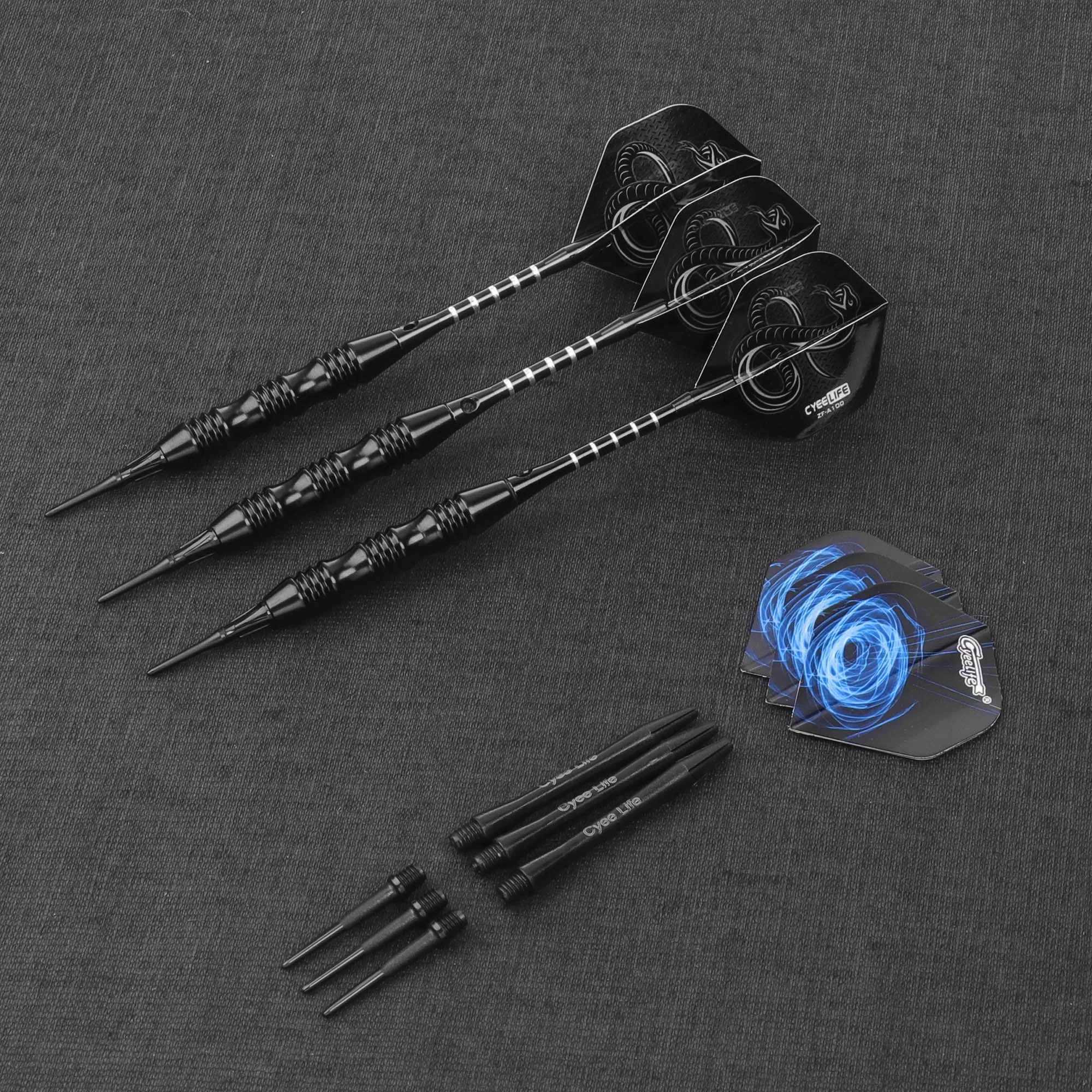 CyeeLife 20g 3pcs Tip Darts Aluminum Shaft Electronic Plastic Dartboard Indoor Outdoor Games Family bar entertainment H251111