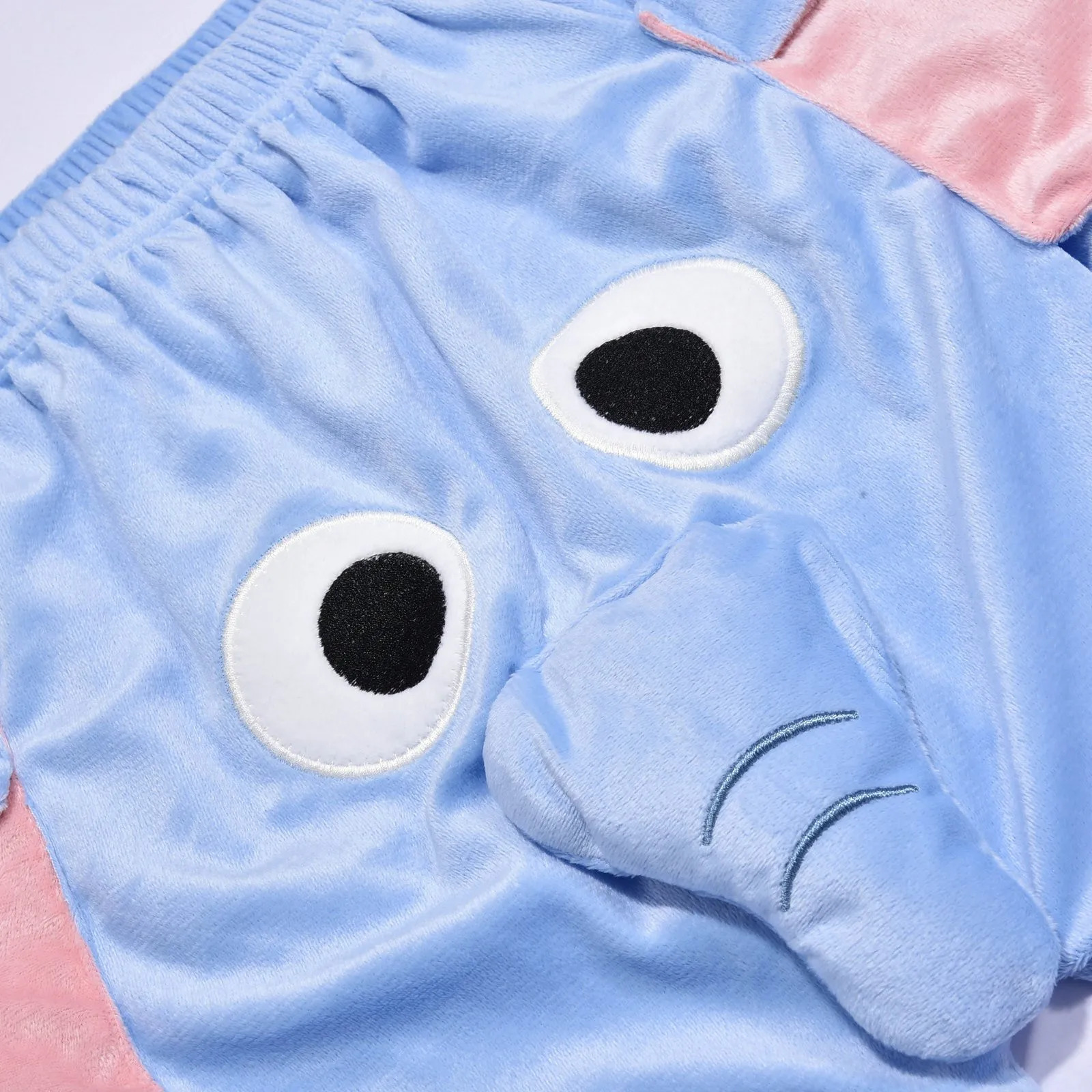 Animal Elephant Ear Trunk Mens Pyjamas Shorts Cartoon Boxers Novelty Plush Short Pant Humorous Underwear Prank Gifts Bottoms 240809