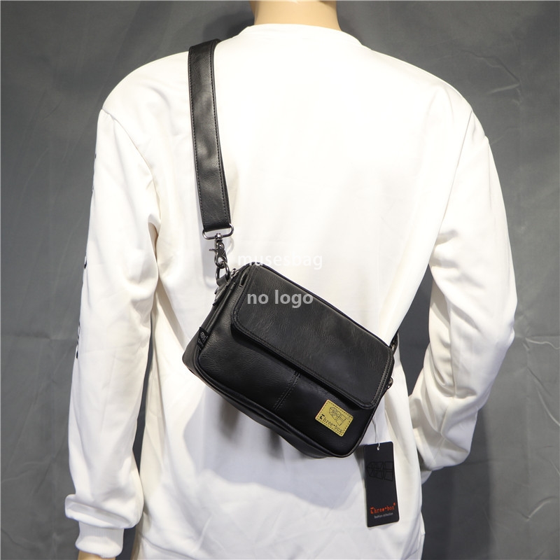 New trend men's shoulder bag casual Japanese personality Japanese men's and women's crossbody backpack small span bag