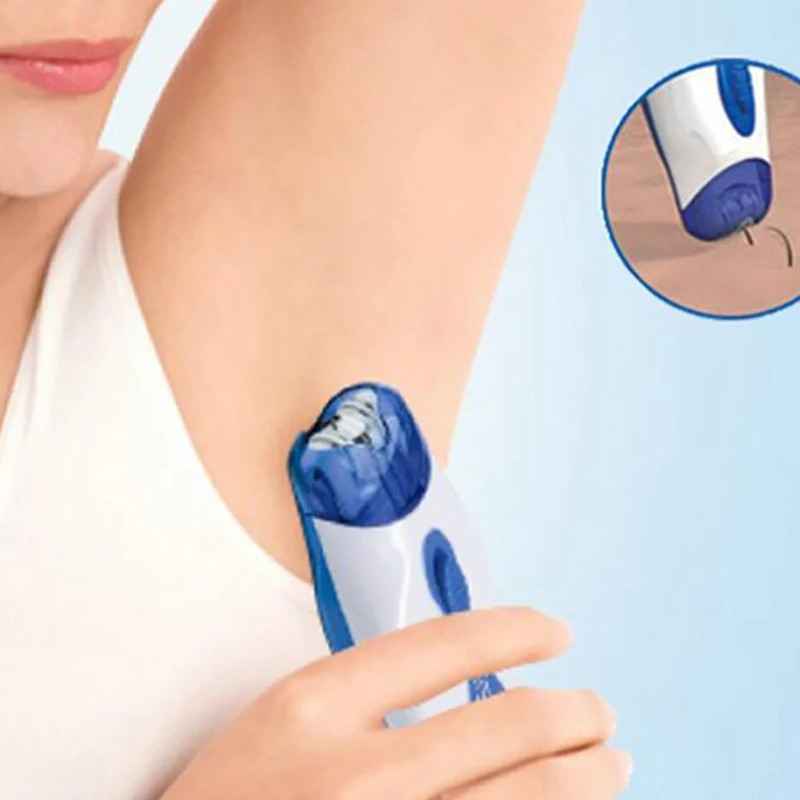Portable Electric Epilator Ladies Women Body Facial Armpit Hair Removal Device Painless Hair Trimmer Epilator Skin Care Tools 240729 - view 6