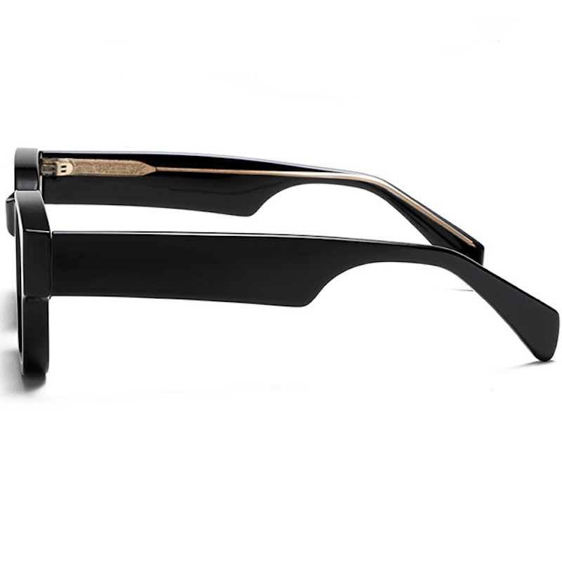 Oversized Sunglasses Men Cool Steampunk Futuristic y2k Extra Large Big Square Cyberpunk Personalized S35 IVISTA