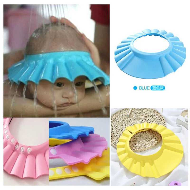 New baby safe shampoo bathroom shower cap with adjustable elasticity shampooW240717