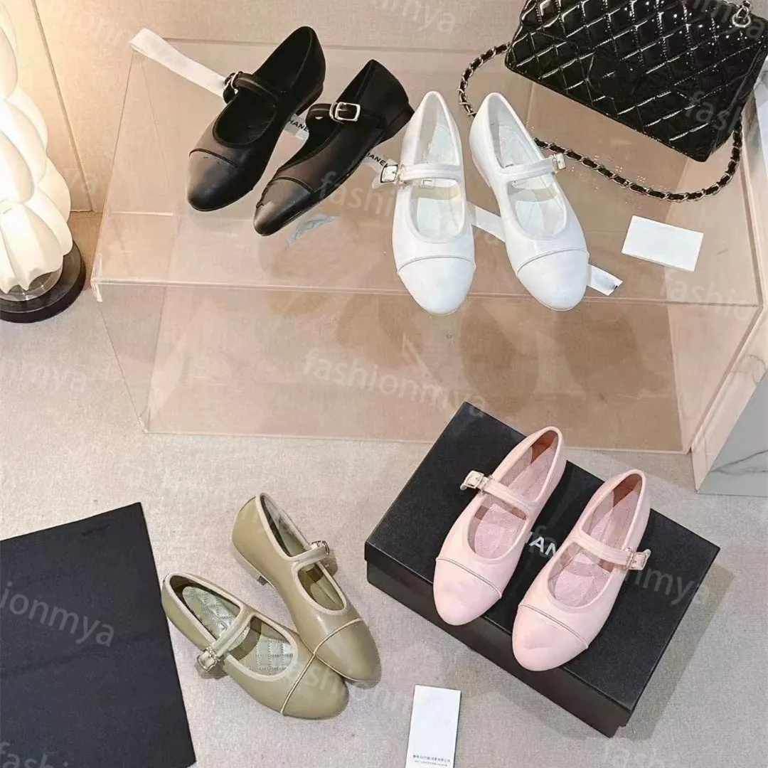 Designer Sandals Ballet Flats Slingbacks Sandal High Heels Ballet Shoes Woman Party Dress Shoes Chunky High Heel Letter Bow Ballerina Lofers