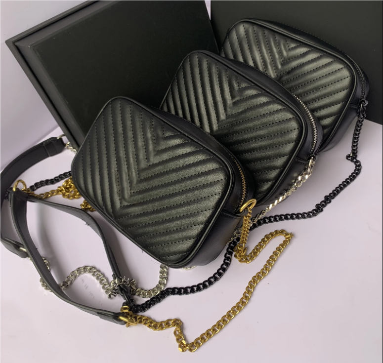 Top Designer Bag Womens Genuine Leather Camera Bag Soho Disco Bag small Zipper shoulder bags Handbags totes Gold Chains Crossbody bag Messenger Purse Wallets
