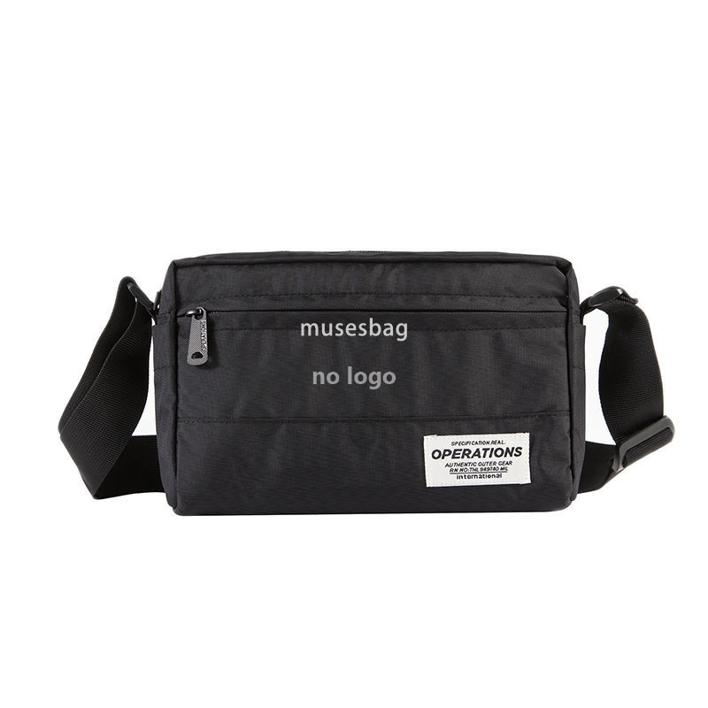 Japanese trend shoulder bag men's casual Oxford cloth crossbody bag Fashion simple Korean messenger bag ins satchel
