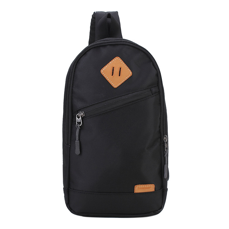 Outdoor men's shoulder bag chest bag Wide shoulder strap crossbody bag Men's waterproof convenient storage bag leisure sports backpack