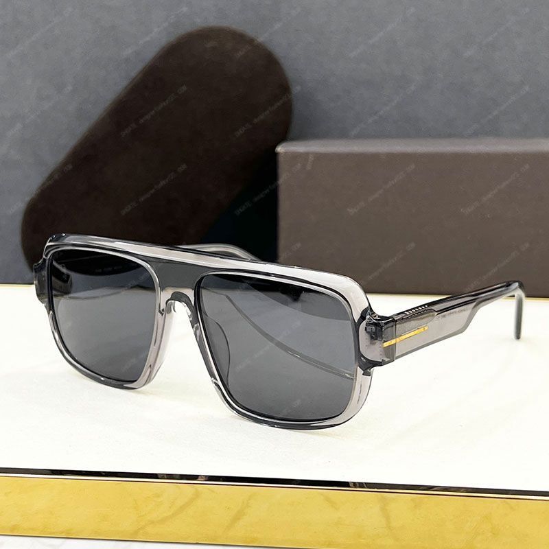 Designer for men and Women Fashion oversized frame glasses FT1101 quality Chunky plate sunglasses Sports protection style classic original box