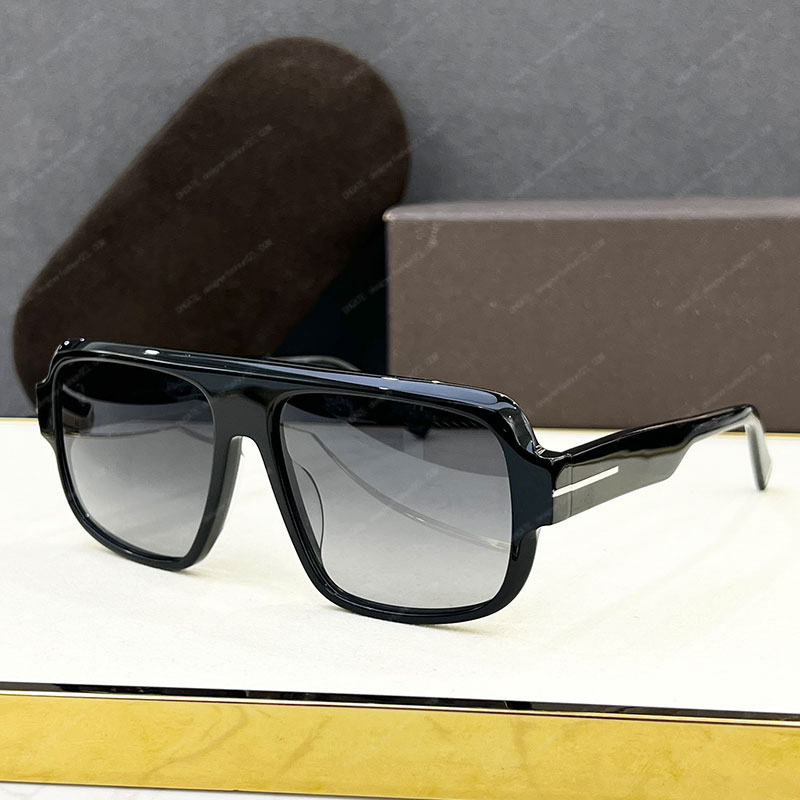 Designer for men and Women Fashion oversized frame glasses FT1101 quality Chunky plate sunglasses Sports protection style classic original box