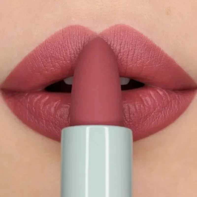 Waterproof Nude Lipstick 8 Colors Non-Stick Cup Velvet Moisture Matte Lip Tint Professional Lasting Velvet Lips Makeup CosmeticXJ241205