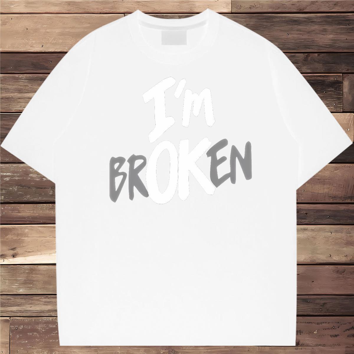 Brand Man T Shirts letter Tees 230g Cotton Casual Beach Comfortable Cartoon Printing L-4XL Breathable Short Sleeve Men Clothes T-Shirt