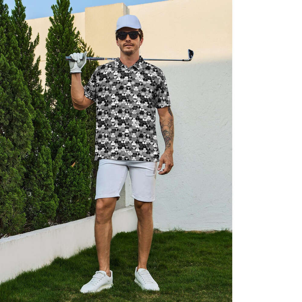 Fashion Mens Polo shirt shirts 80S Flashes Funny Hawaiian Beach Summer Golf Polo Shirts Polos shirts tshirt Casual tops summer clothes Short sleeve
