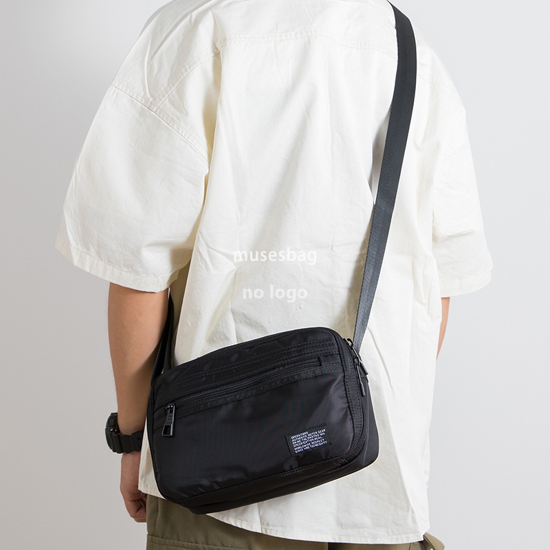 Fashion simple men's shoulder bag Oxford cloth fashion casual crossbody bag Youth trend messenger bag student square bag