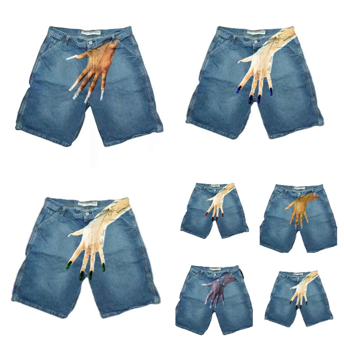 men jeans designer black jeans denim Y2K Jean Hombre trousers Hip Hop Jean Pants Oversized Streetwear Straight Casual Denim Trousers jeans short jeans man