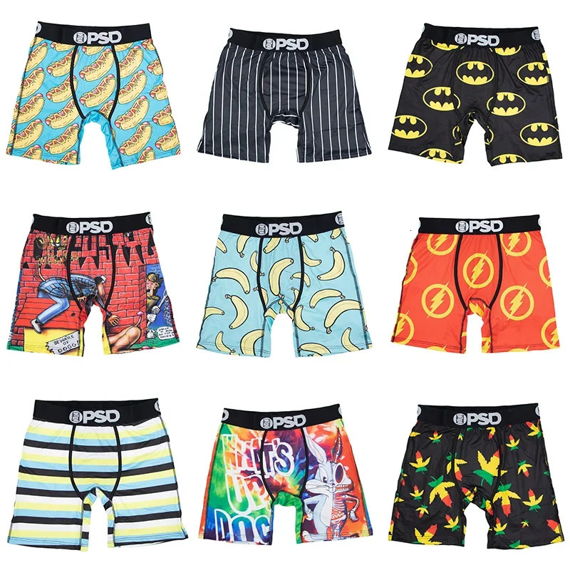 Sexy Mens Underwear Fashion Printed 240808