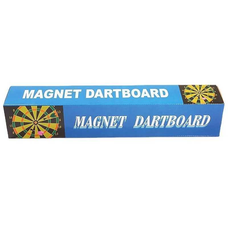 12/15 Magnetic Darts Double Sided Magnetic Flying Target with 4/6 Marks Y240807