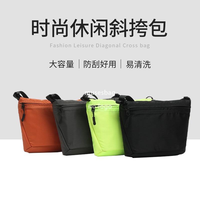 Manufacturers direct for outdoor sports crossbody bag men's chest bag satchel simple canvas bag fashion brand tooling crossbody bag