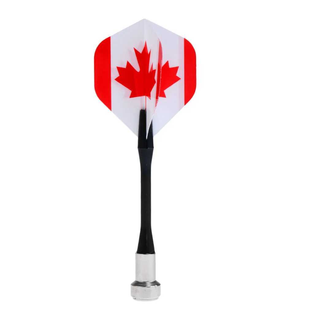 6/12 Pieces Magnetic Darts For Magnet Dartboard Dart Board (National Flag) Y240807