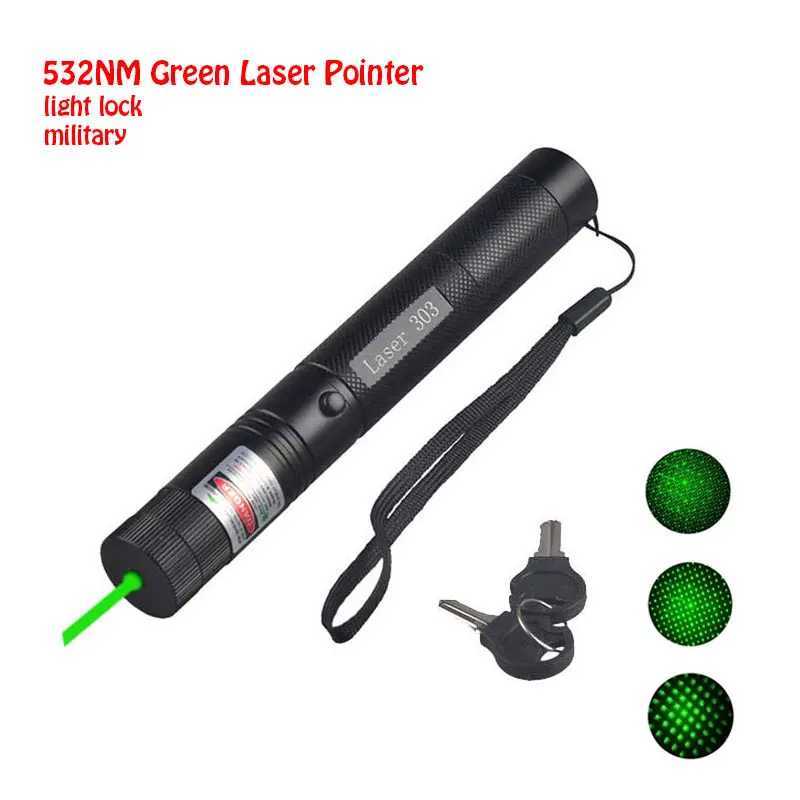 GM Green Laser Pointer sight High Power hunting Green Dot tactical 532 nm 5mW laser pointer lazer Pen HeadM240809