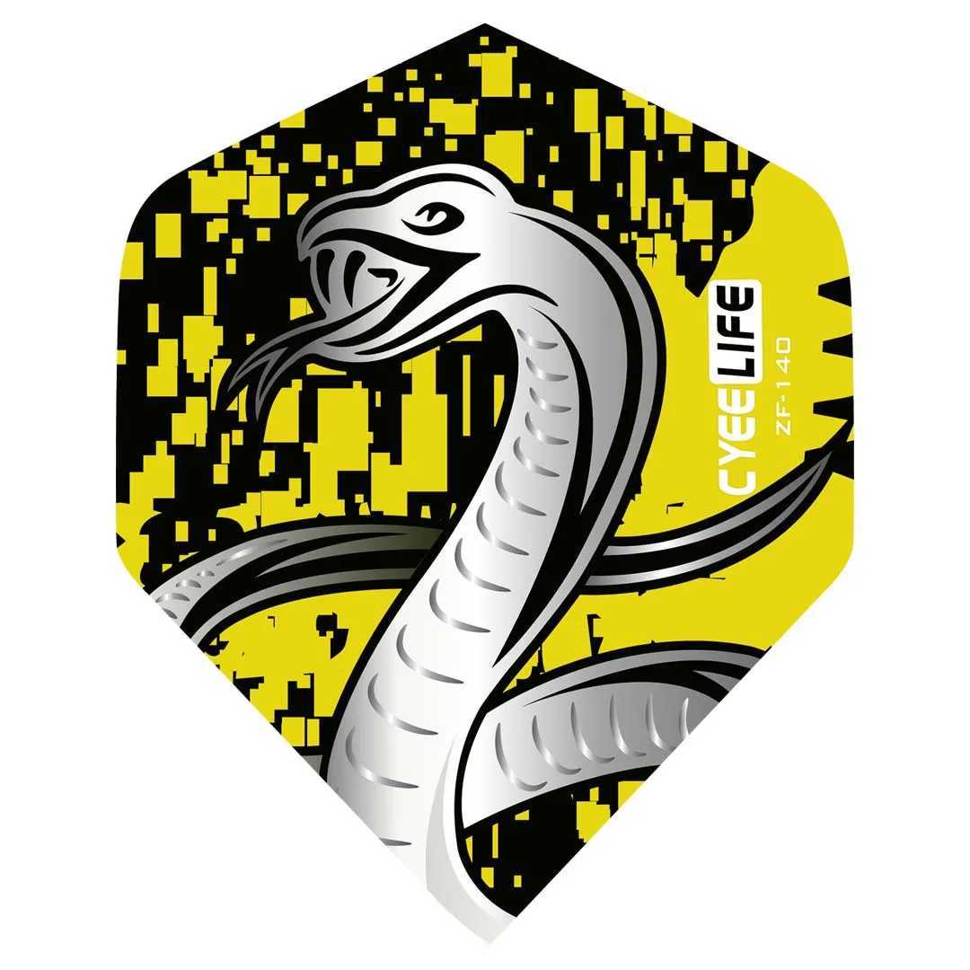 CyeeLife 30PCS Cool Standard Dart Flights Nice Darts Flight Dardos Feather Outdoor Wing Tail Mixed Pattern Y240807