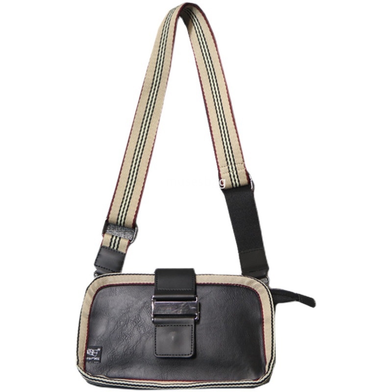 New fashion South Korea men and women crossbody bag summer sports outdoor buckle men's shoulder hip hop bag