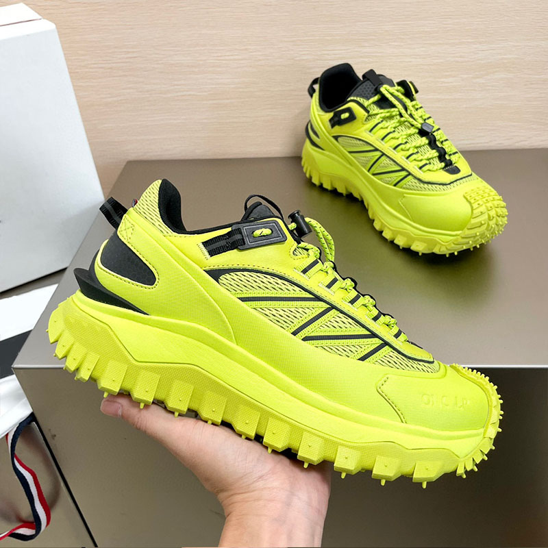 Man Classics Trail Grip Gtx Trainer Sneakers Comfortable Shockproof Lithe Outdoors Shoes Womens Trend Buffer Stabilize Side Reflective Material Climbing Shoes